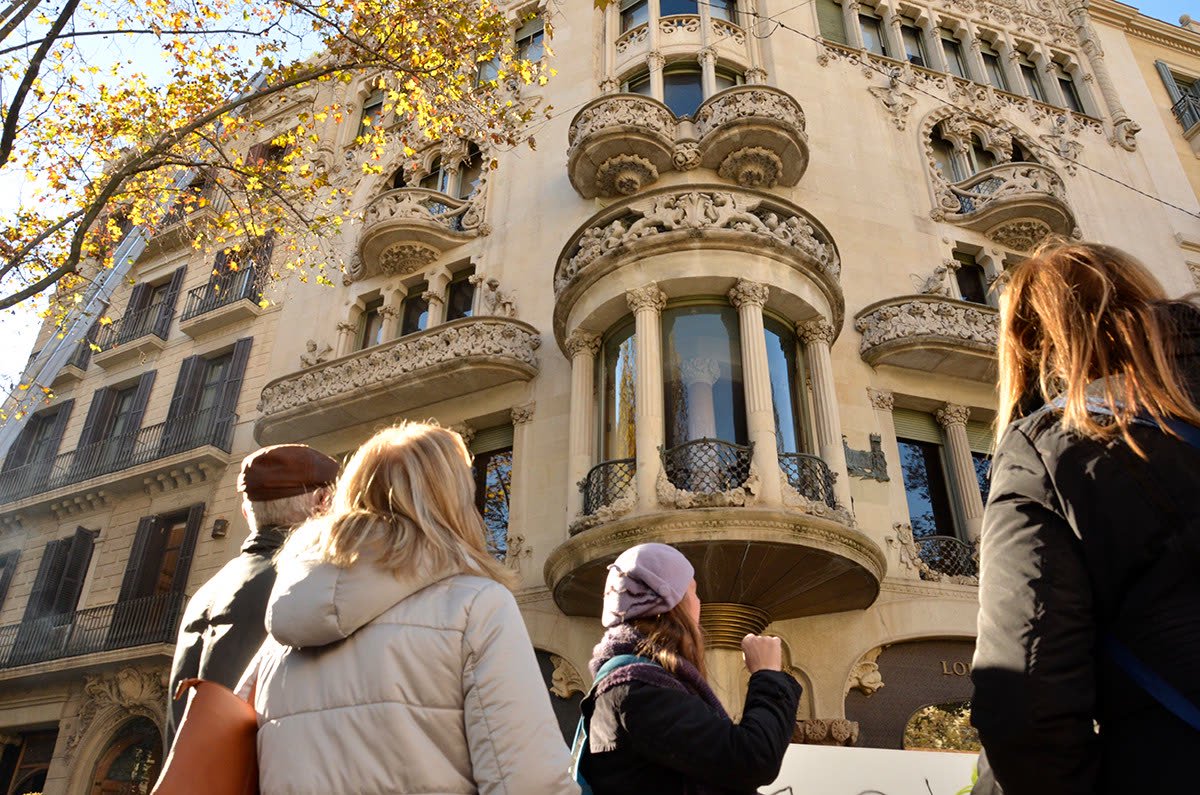 Panoramic view of Barcelona for full-day private tour