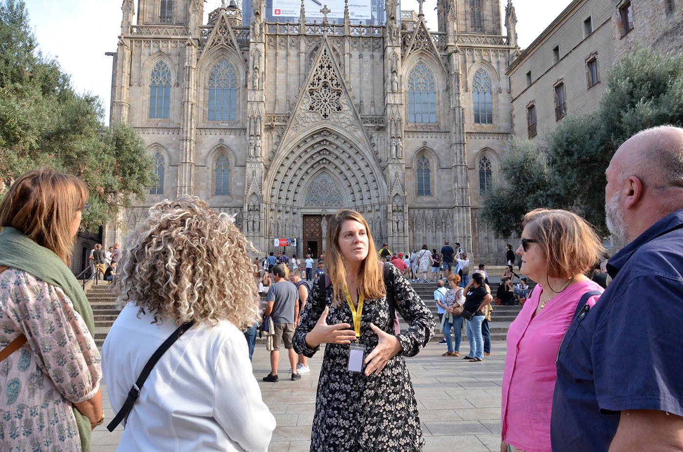 Medieval streets of Barcelona's Gothic Quarter